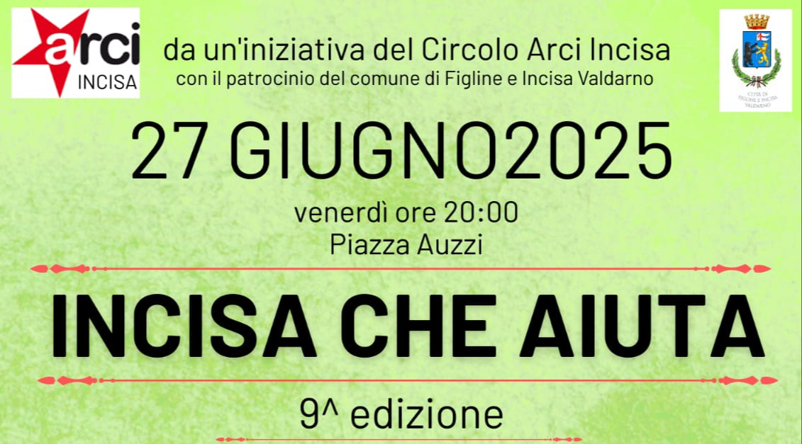 Cena di beneficenza “Incisa che aiuta” Immagine anteprima